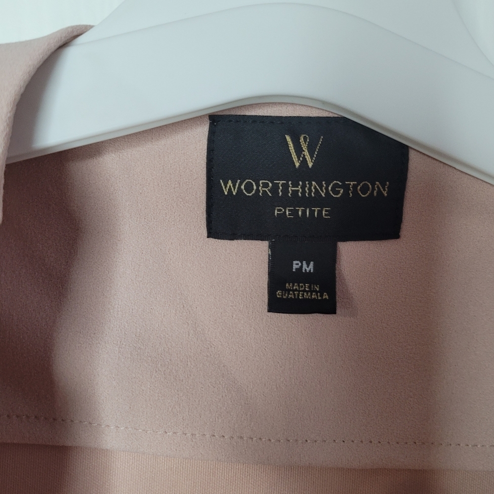 Worthington Petite Medium Pink Blazer - Picture 7 of 12